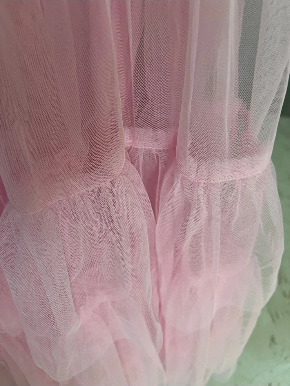 NWT REVOLVE Australia SHOWPO Jiraye pink tulle fit flare midi dress US 12 - Picture 10 of 11